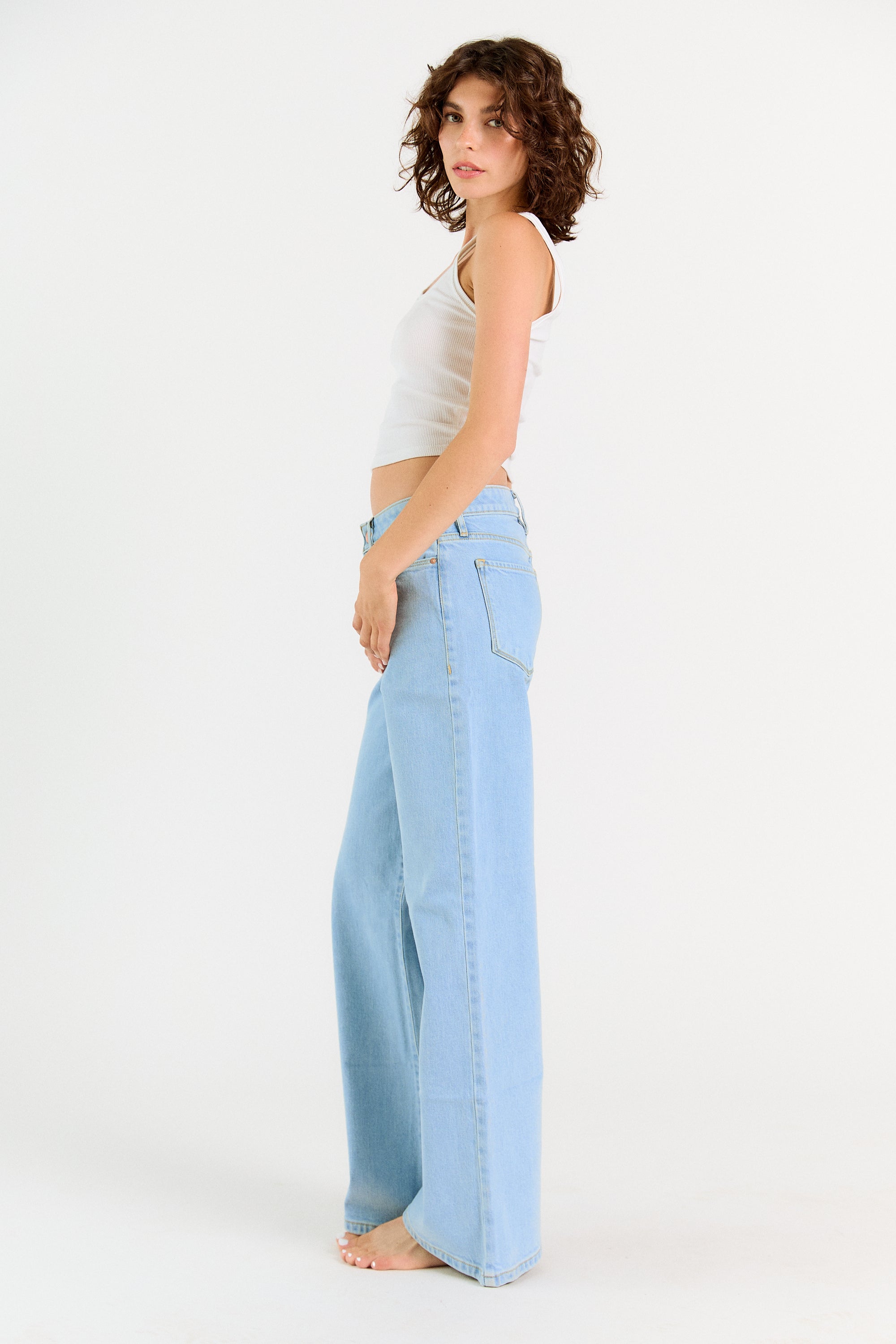 The Rebel Wide Leg - Noa Wash