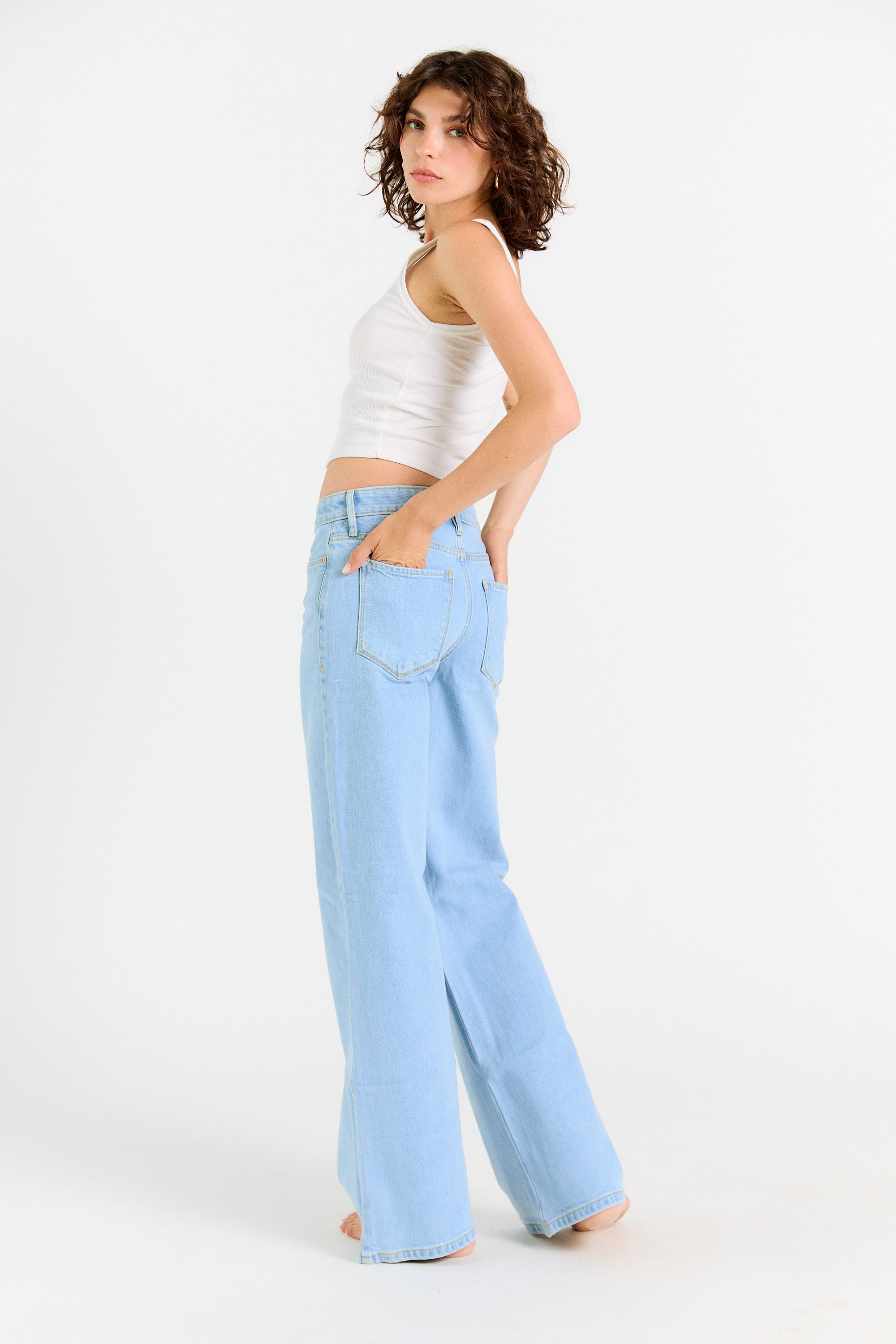 The Rebel Wide Leg - Noa Wash