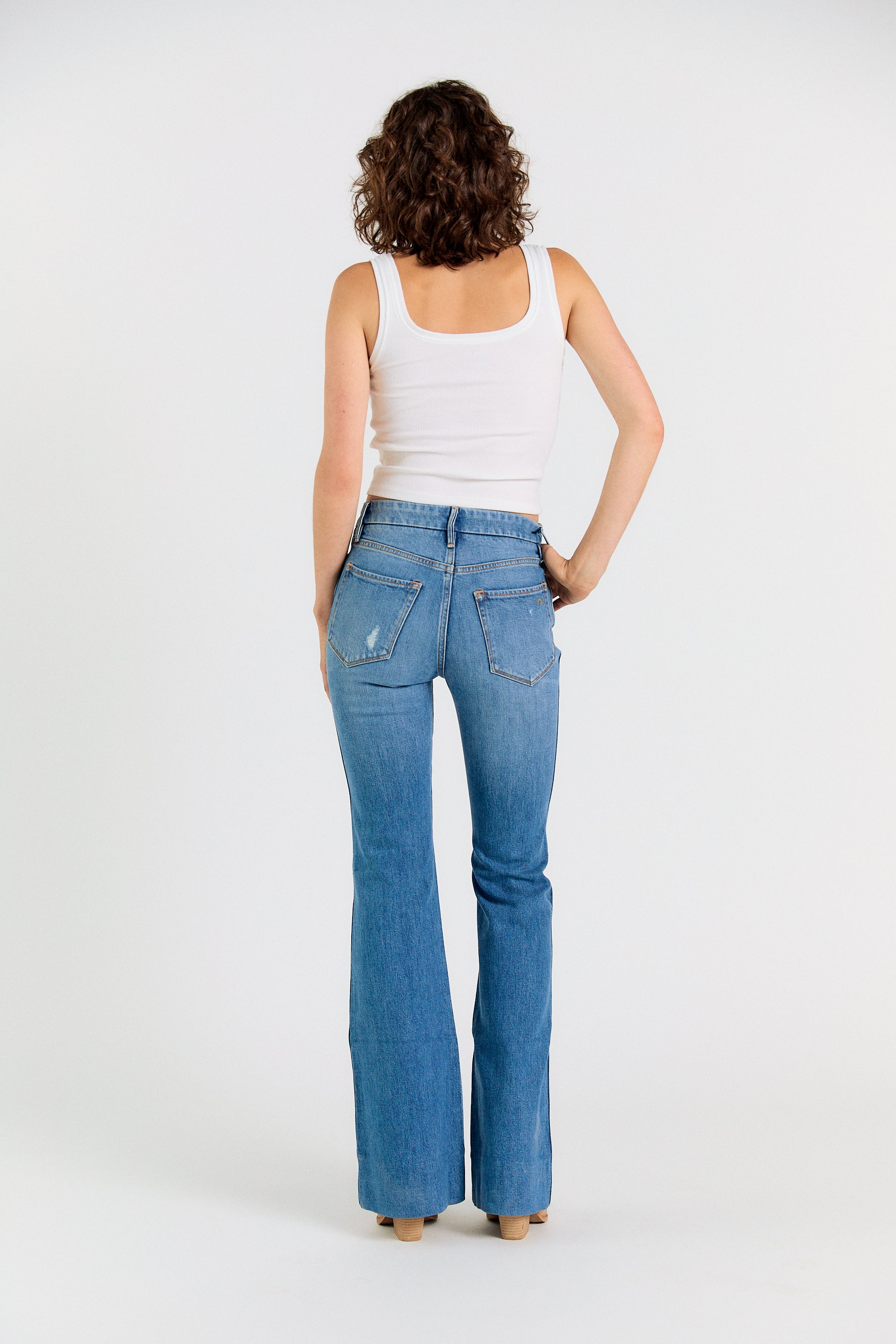The Wanderer Flare 5 Pocket - Mabel Wash