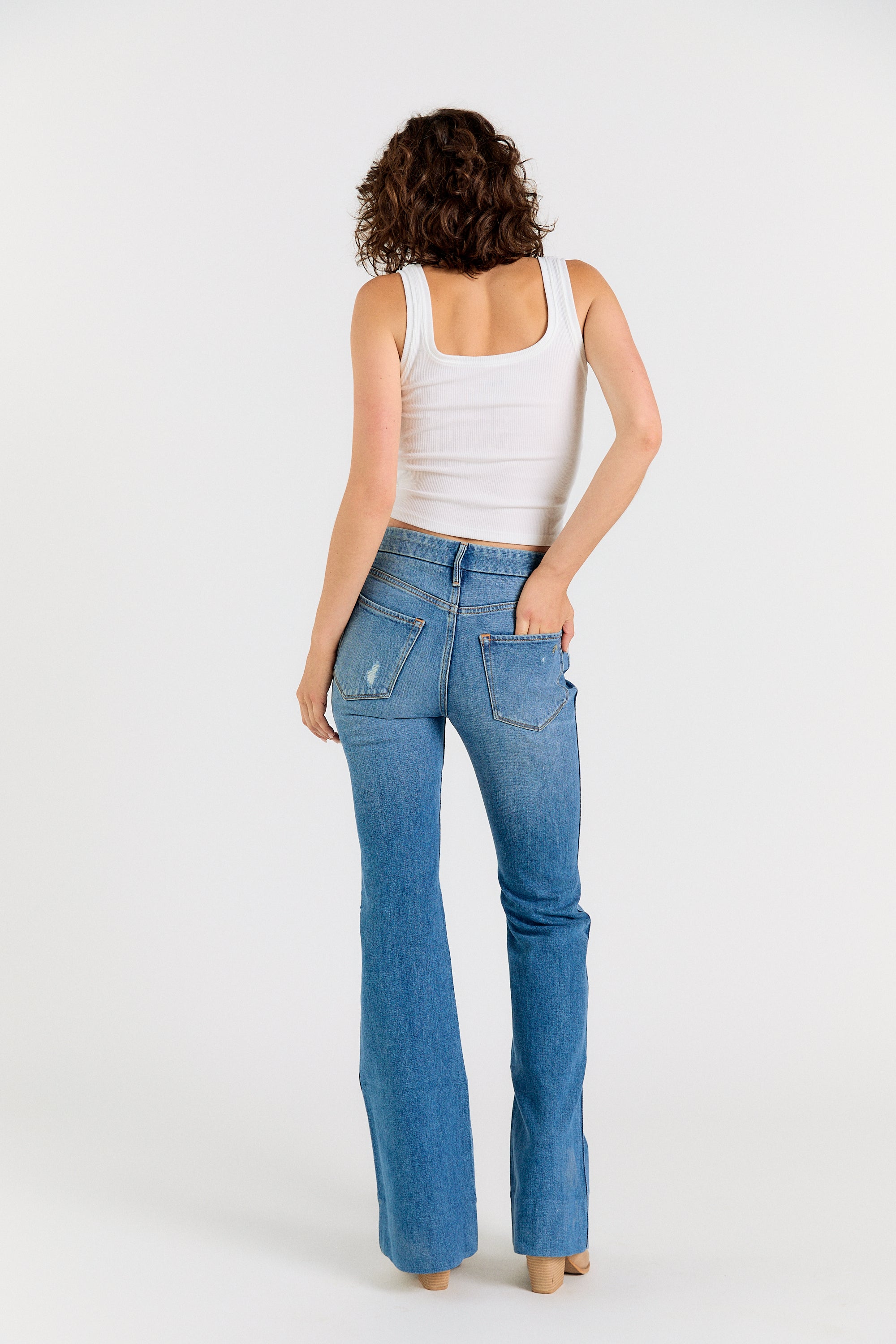 The Wanderer Flare 5 Pocket - Mabel Wash