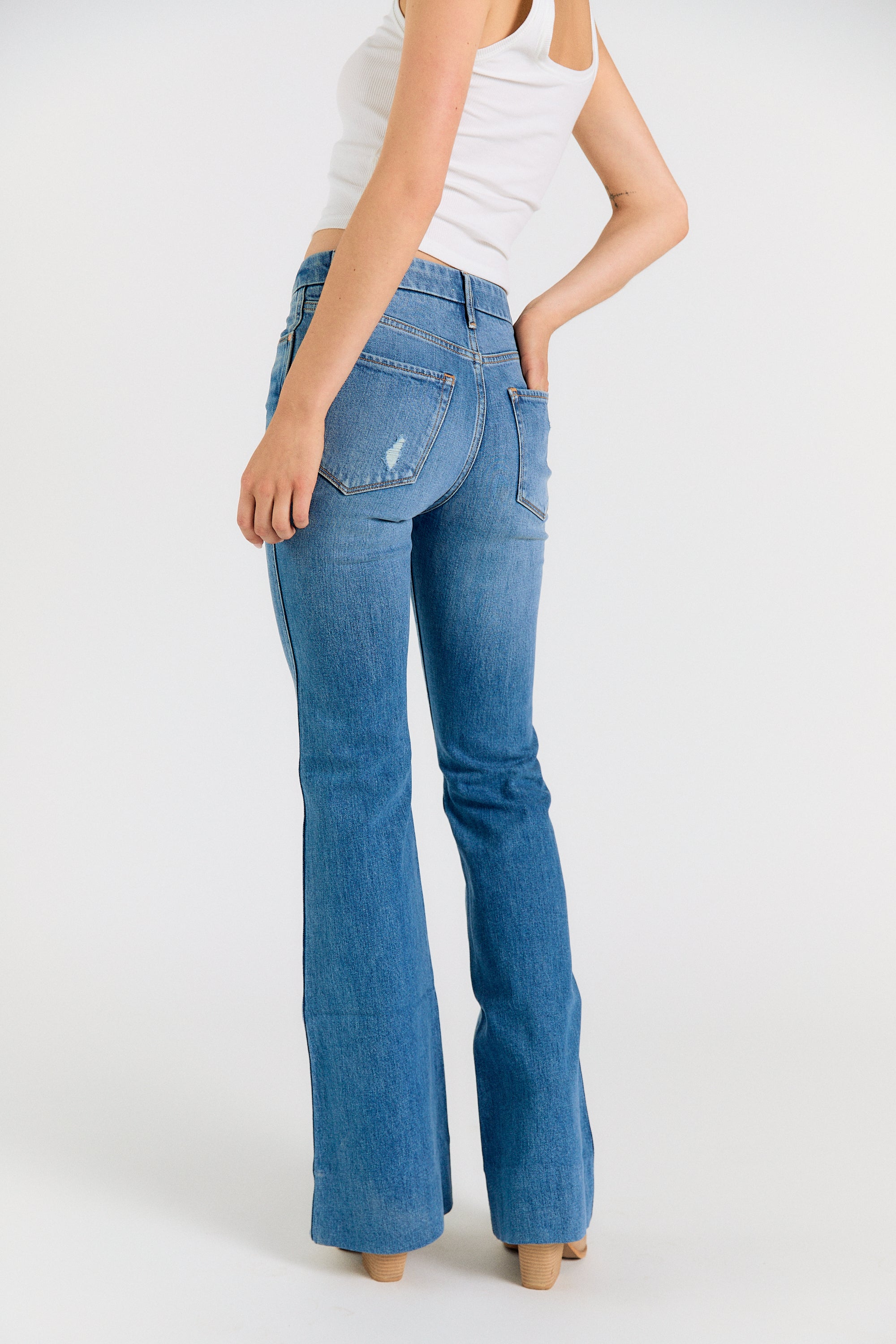 The Wanderer Flare 5 Pocket - Mabel Wash