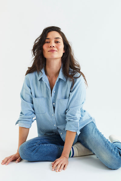 loca Essentials Denim Button Shirt The Essential Denim Shirt