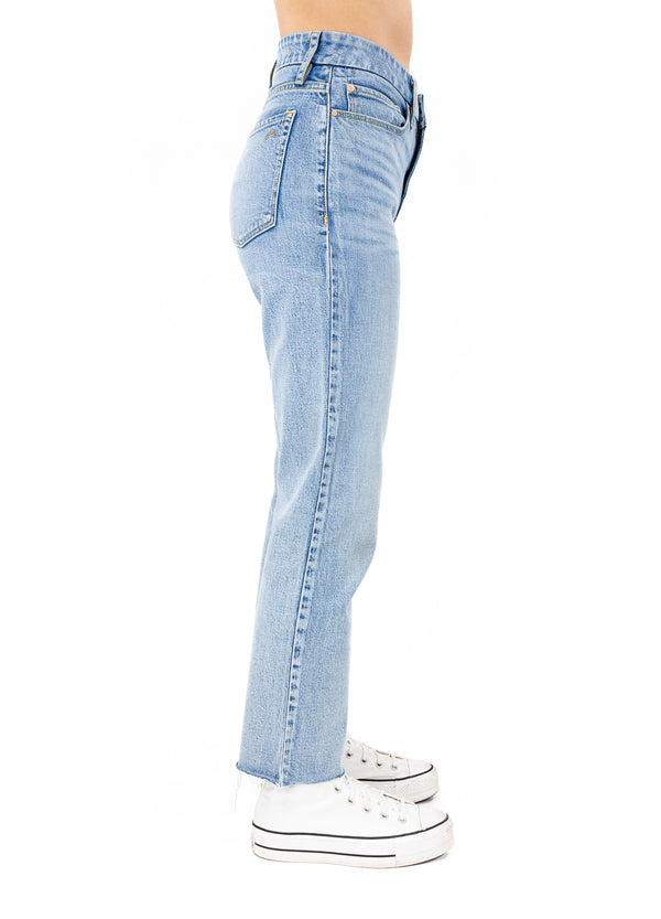 The Rebel Straight Ethically Made Jeans in Eden by Porter Blue Apparel made with Organic Cotton