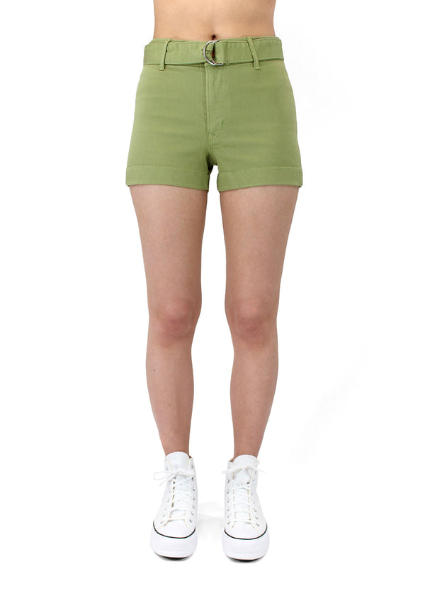 The Scout Short in Sage Ethically Made by Porter Blue Apparel Sustainable Jeans
